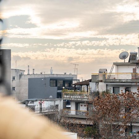 Pomegranate Luxury Penthouse Maisonette With Beautiful Terrace & Free Parking By Binobi ! テッサロニキ エクステリア 写真