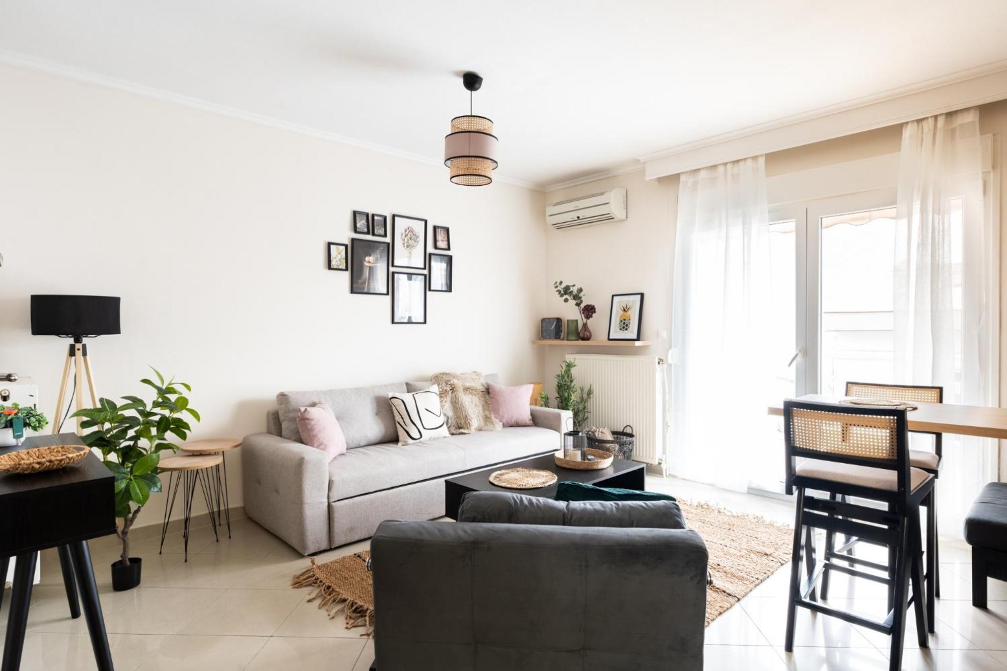 Pomegranate Luxury Penthouse Maisonette With Beautiful Terrace & Free Parking By Binobi ! テッサロニキ エクステリア 写真