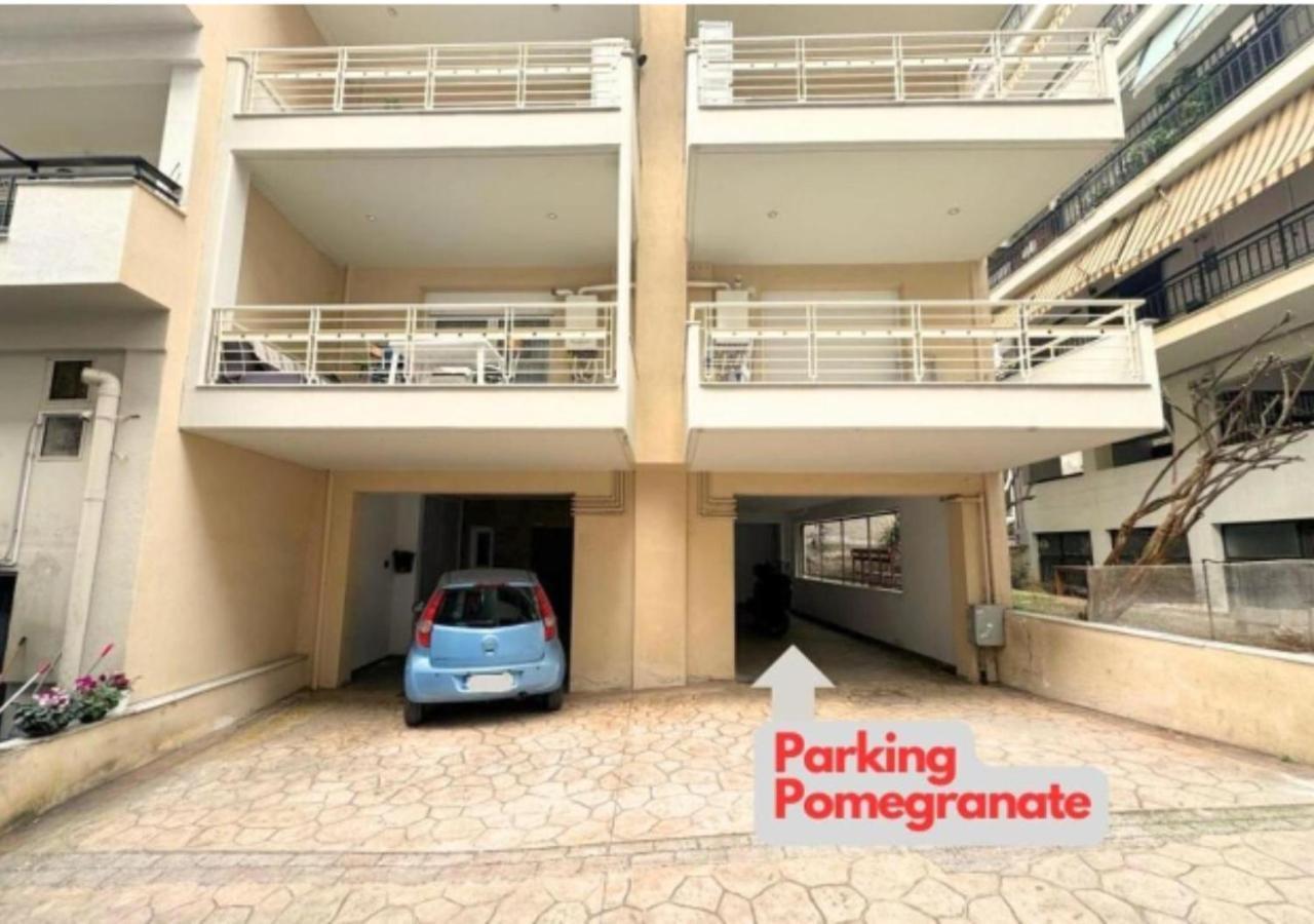 Pomegranate Luxury Penthouse Maisonette With Beautiful Terrace & Free Parking By Binobi ! テッサロニキ エクステリア 写真